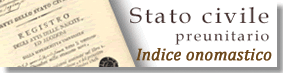 Stato civile preunitario - Indice onomastico